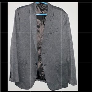 42R Relaxed Fit Banana Republic Grey Sports Casual Jacket
